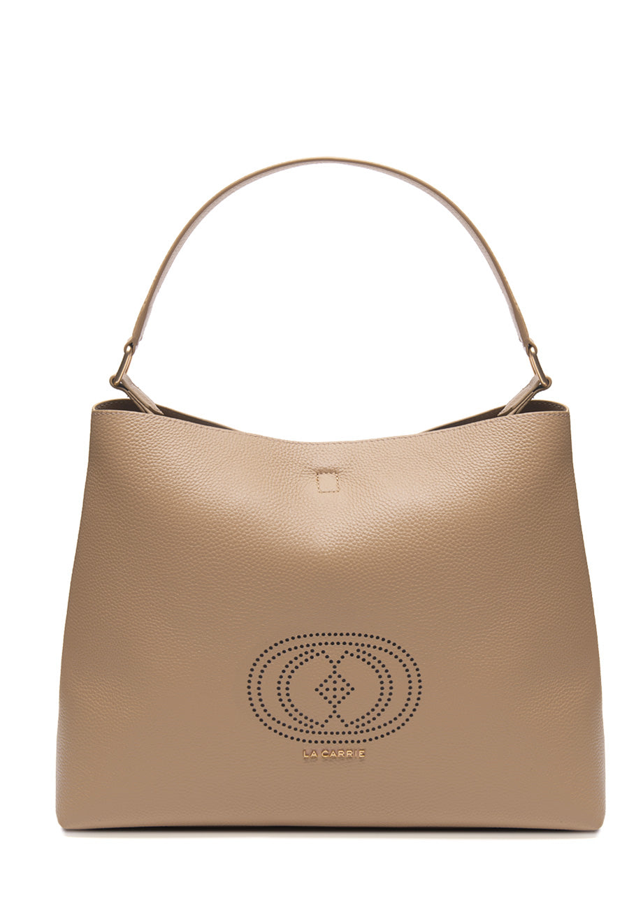 Shopper Drilled beige La Carrie