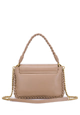 Borsa a mano Curly beige La Carrie