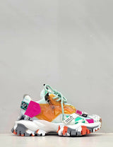 Sneaker Legion multicolor verde, fucsia, arancione Joia Paris