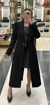 Cappotto lungo nero