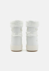 Moon Boot LTrack Tube Faux Fur bianco Moon Boot