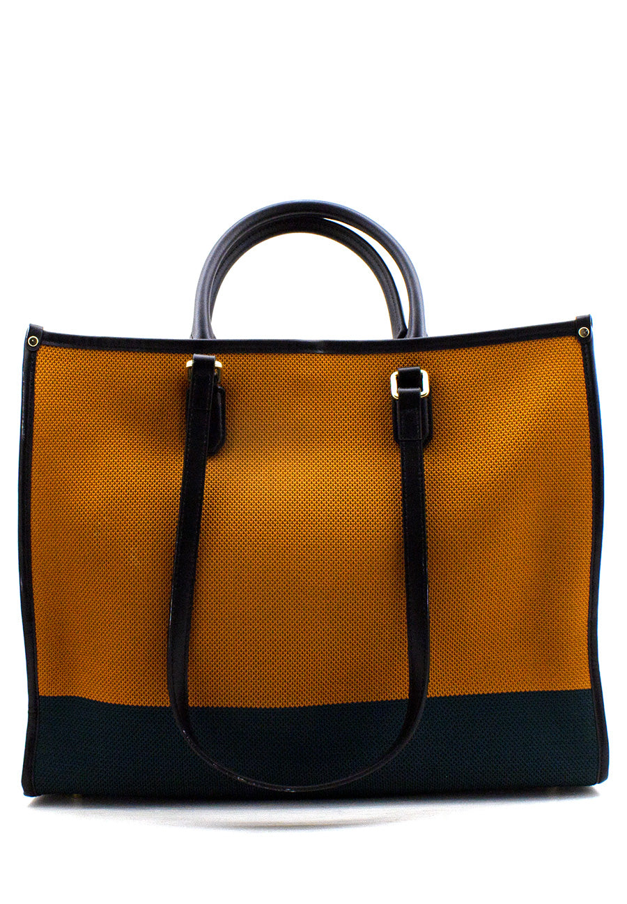 Shopper Atena in tessuto arancione My Best Bag