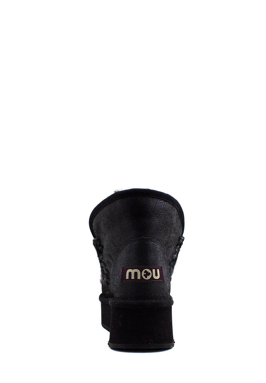 Tronchetto Mini Eskimo Platform Boot nero Mou