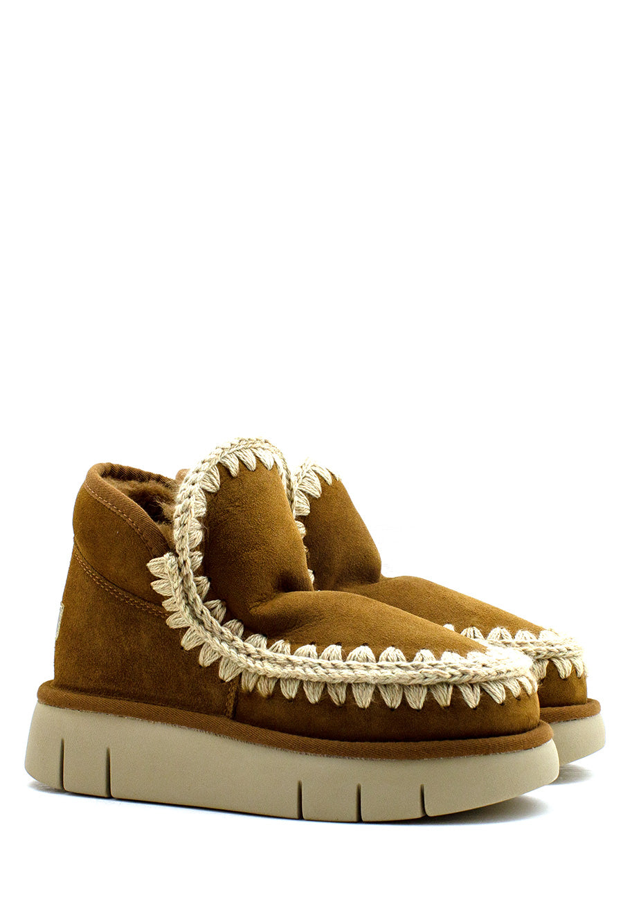 Tronchetto Eskimo Bounce Sneaker cuoio Mou