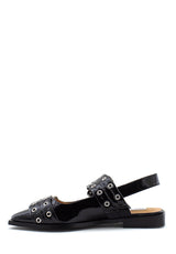 Slingback Grand Ave nero vernice Steve Madden