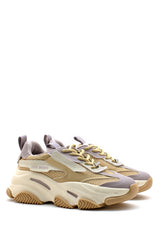 Sneaker Possession beige e lilla Steve Madden