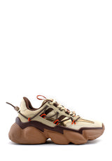 Sneaker Spectator beige e marrone Steve Madden