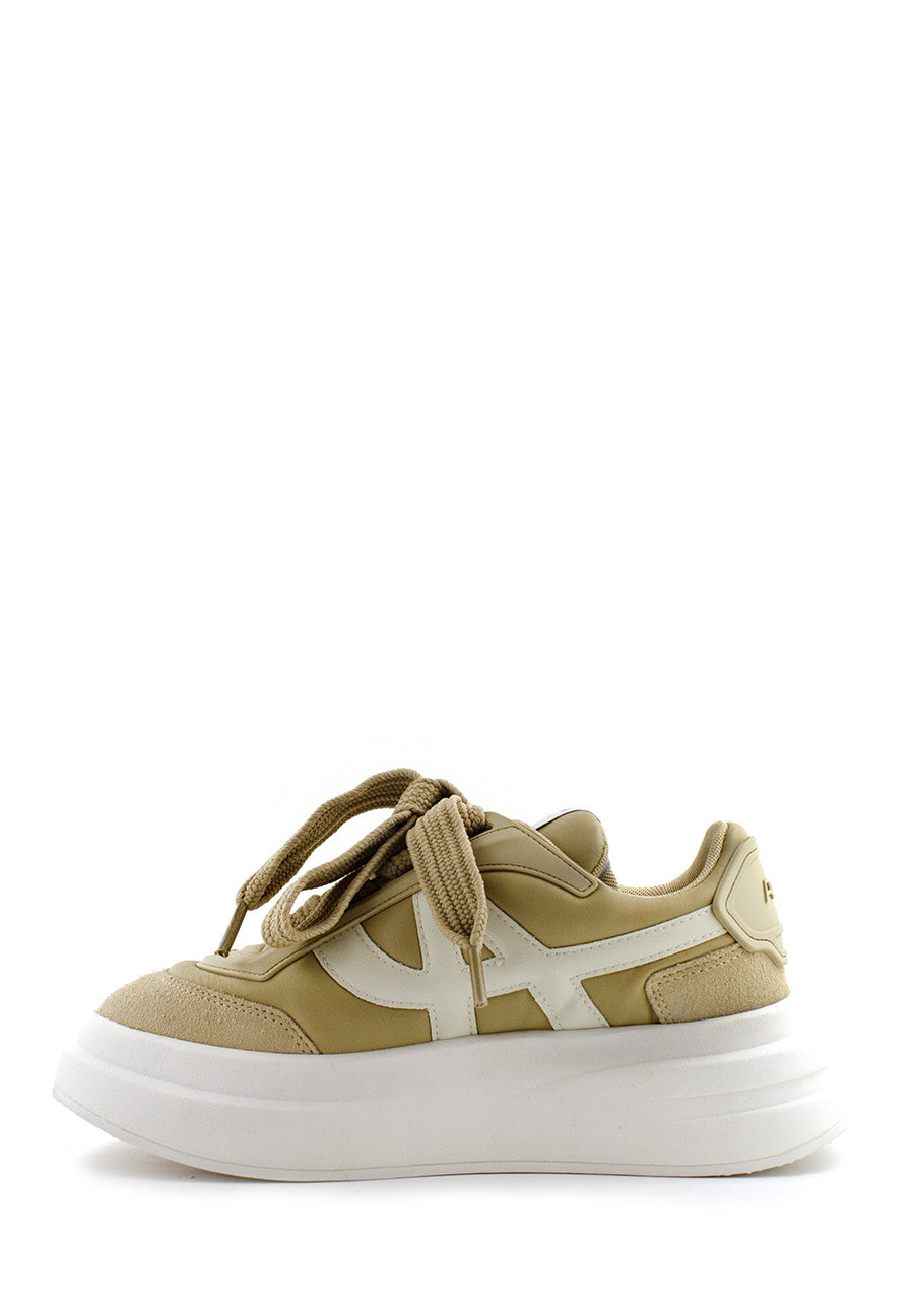 Sneaker Impetus beige effetto imbottito Ash