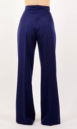 Pantalone palazzo blu Silence Limited