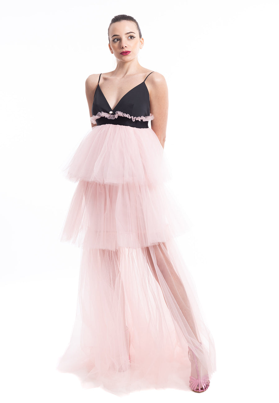 Abito in tulle Ludo Dress Rosa Aniye By Peccati di Stile