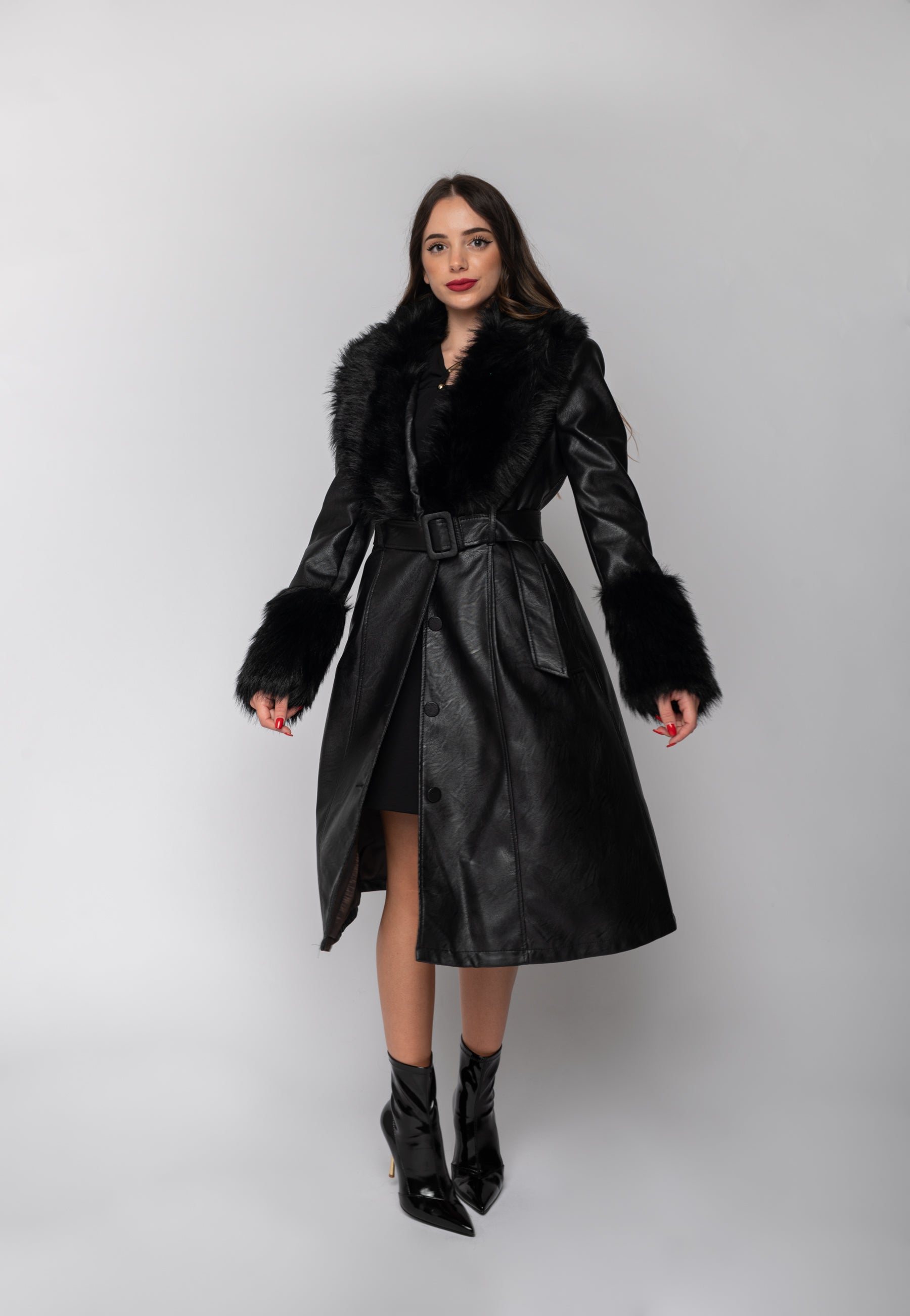 Cappotto Penelope Nero Aniye By Peccati di Stile